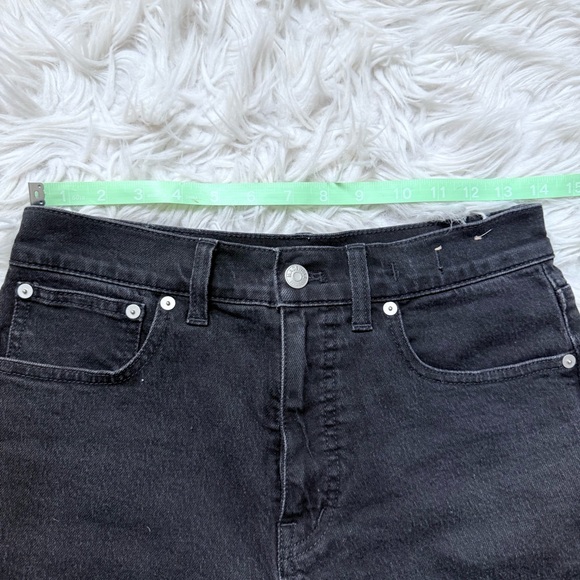 NWOT Madewell women’s 90s straight leg black denim jeans black wash size 27 - Picture 15 of 15